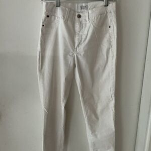 Curve Appeal White Jeans